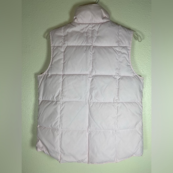 Land’s End Light Pink Quilted Women’s down Puffer Vest.Lightweight, Pre-Owned. - Picture 4 of 7